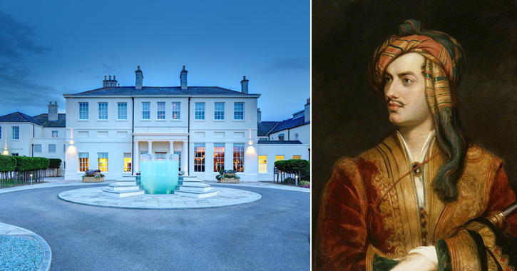 Seaham Hall and the poet Lord Bryon